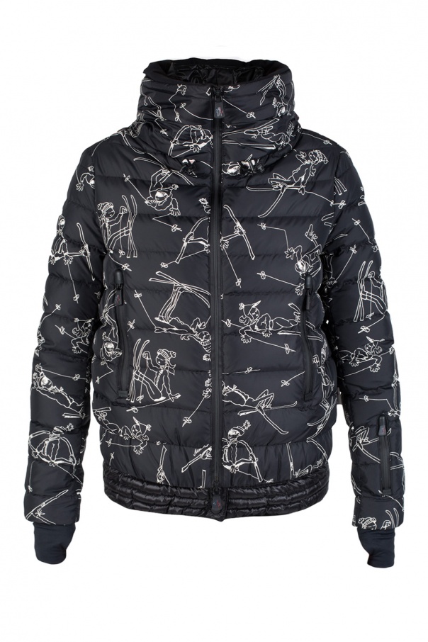 Patterned ski jacket Moncler Grenoble Vitkac France